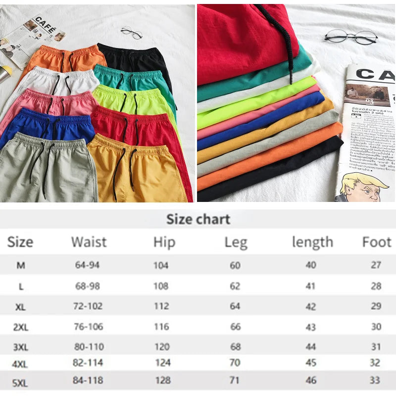 2023 Summer Men Swim Shorts Trunks Beach Board Shorts Waterproof Men Running Sports Casual Short Pants Beach Fitness Pants