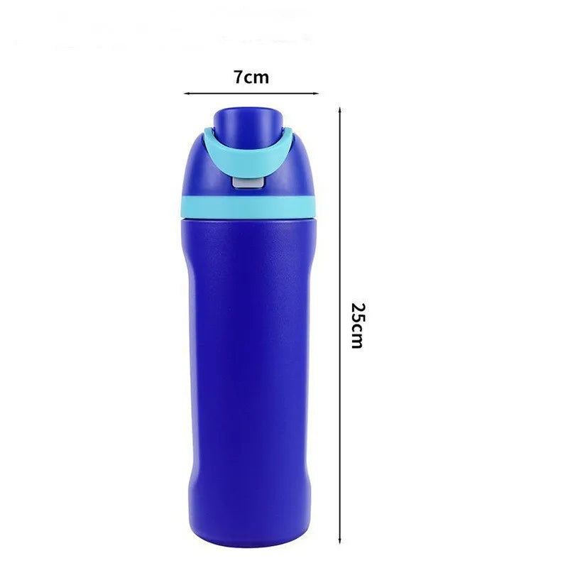 600ML 316 Stainless Steel Thermos Bottle Thermal Mug Vacuum Flask Water Bottle For Outdoor Camping Sports Insulation Cup