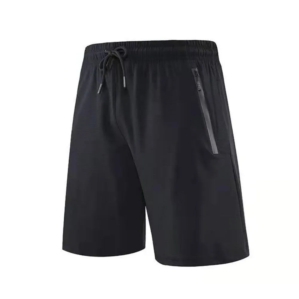 Summer Sports Pants Men's Running Fitness Pants Quick-drying Loose Casual Shorts Five-quarter Pants Students