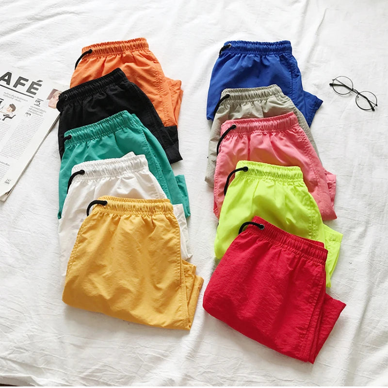 2023 Summer Men Swim Shorts Trunks Beach Board Shorts Waterproof Men Running Sports Casual Short Pants Beach Fitness Pants